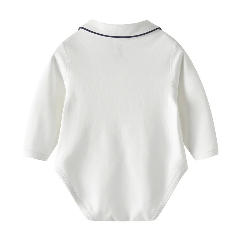 Body de algodón para bebé con detalle en el cuello - Un barquito