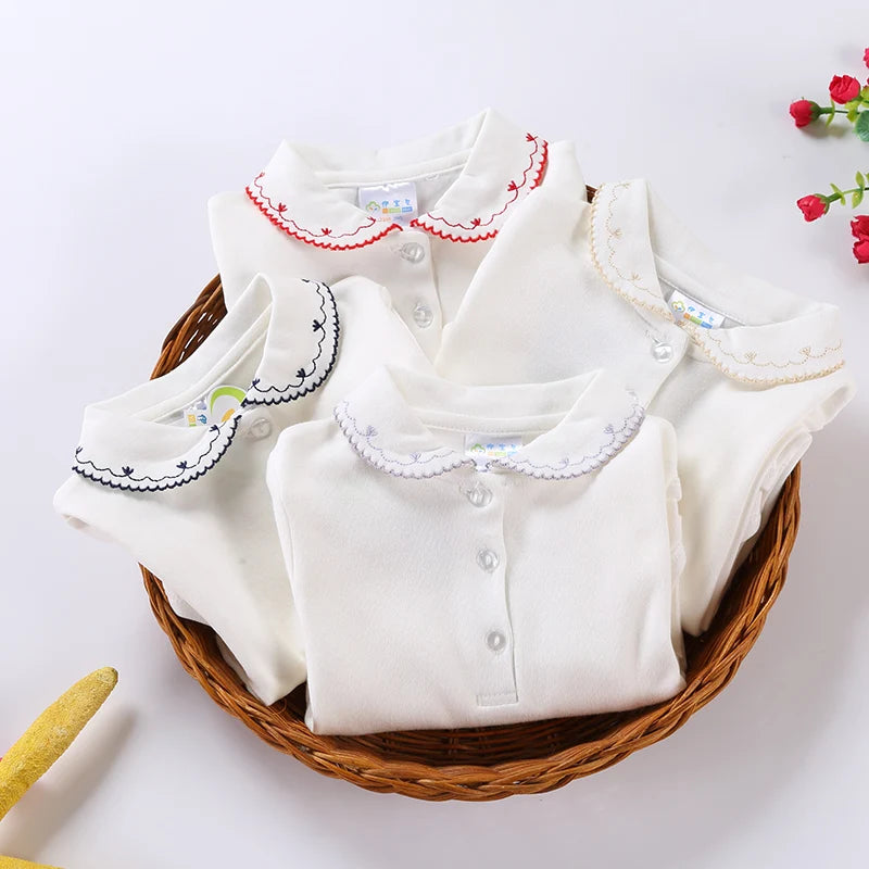 Body de algodón con detalle en cuello – Un barquito