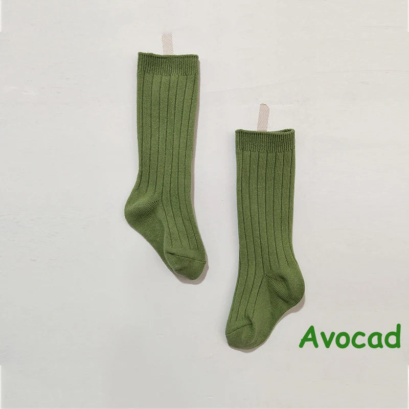 Calcetines largos de canalé - Un barquito