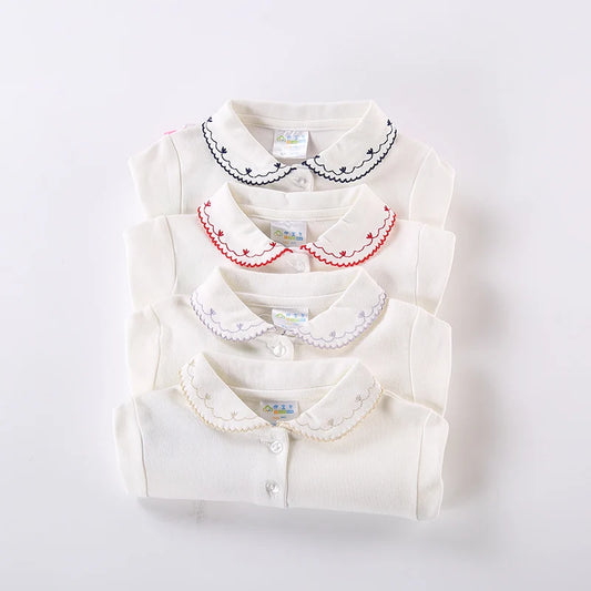 Body de algodón con detalle en cuello – Un barquito