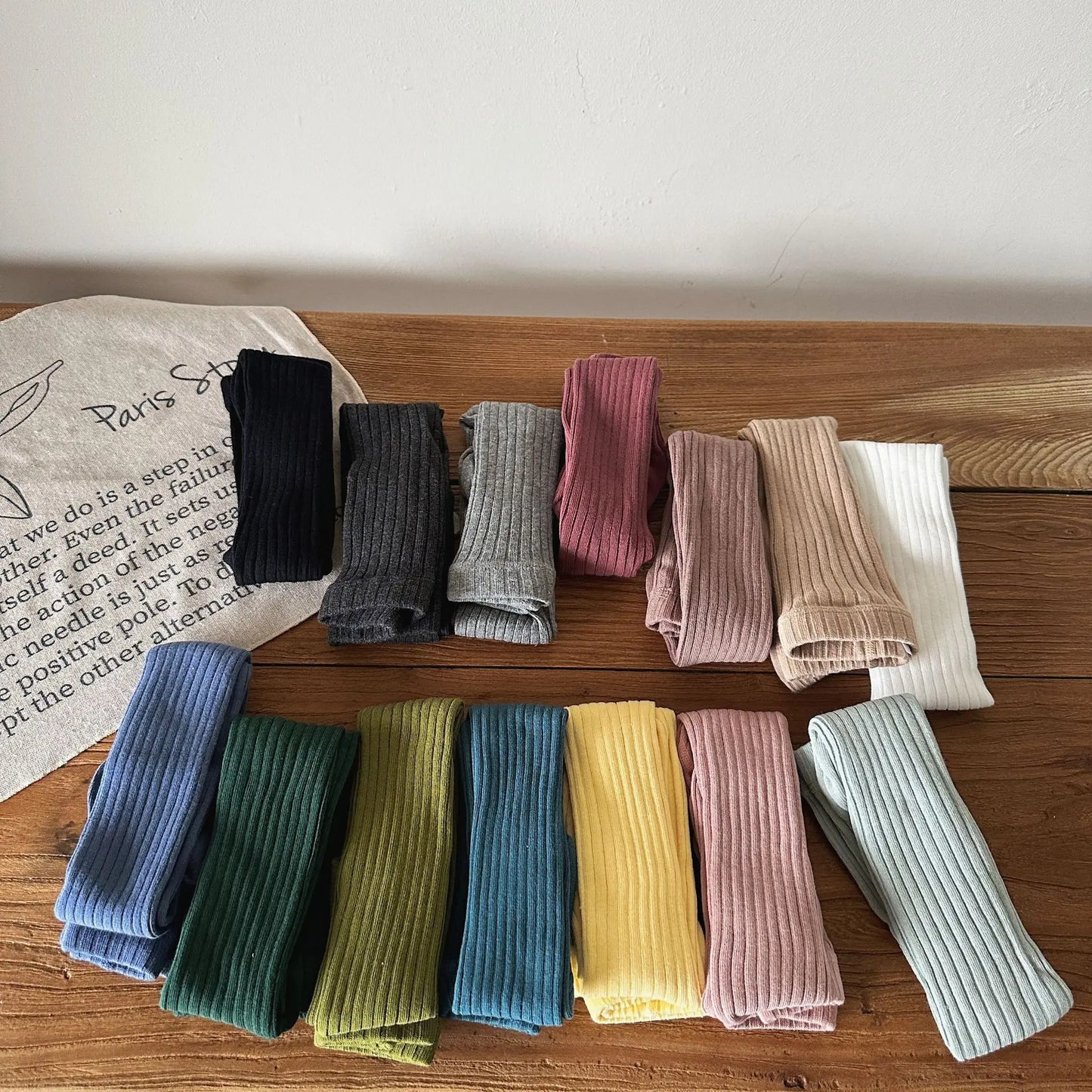 Leotardos de canalé - Un barquito