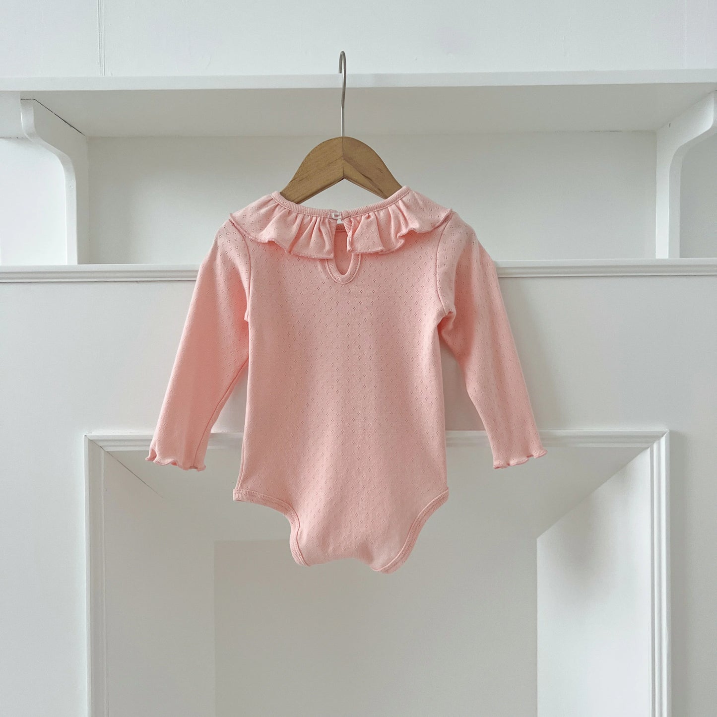 Body manga larga y diseño liso y cuellos - Un barquito