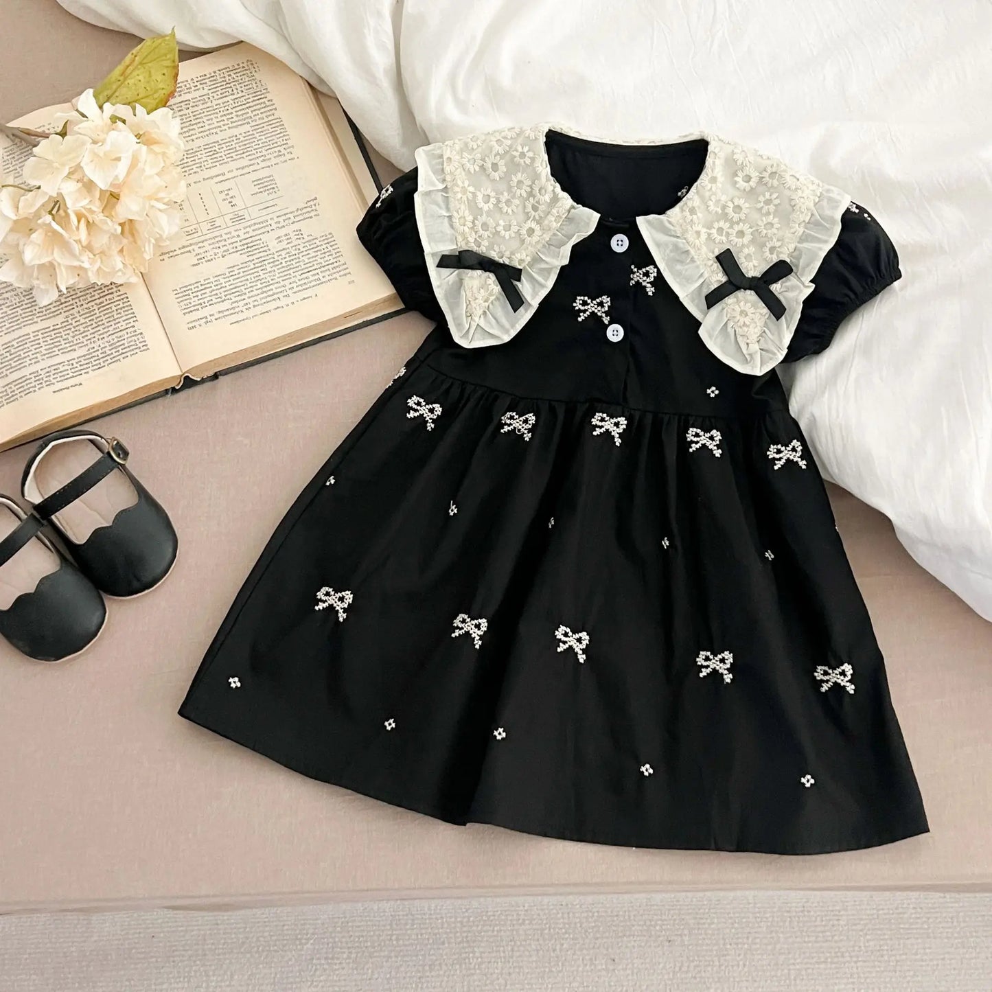 Vestido y Pelele lazos - Un barquito