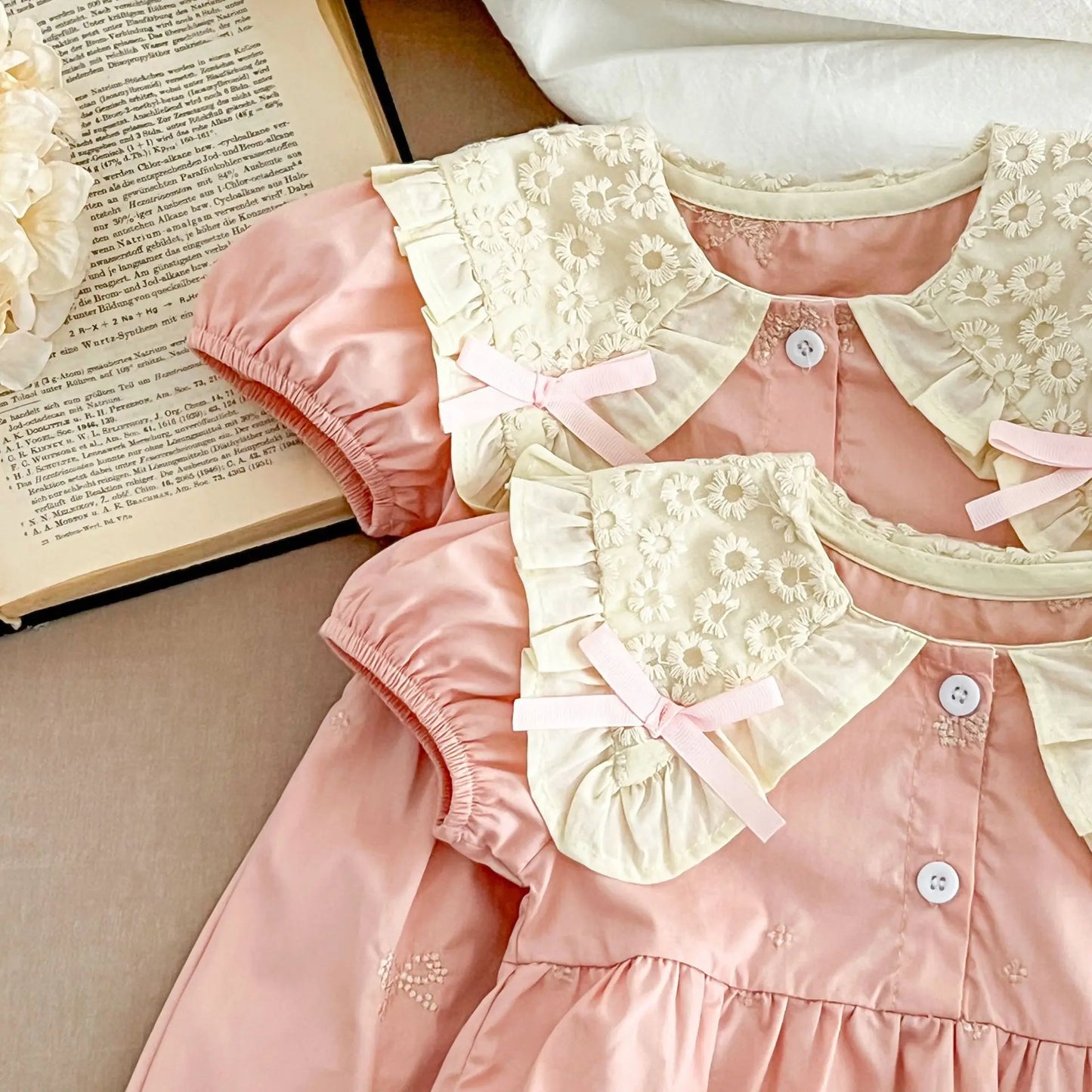 Vestido y Pelele lazos - Un barquito