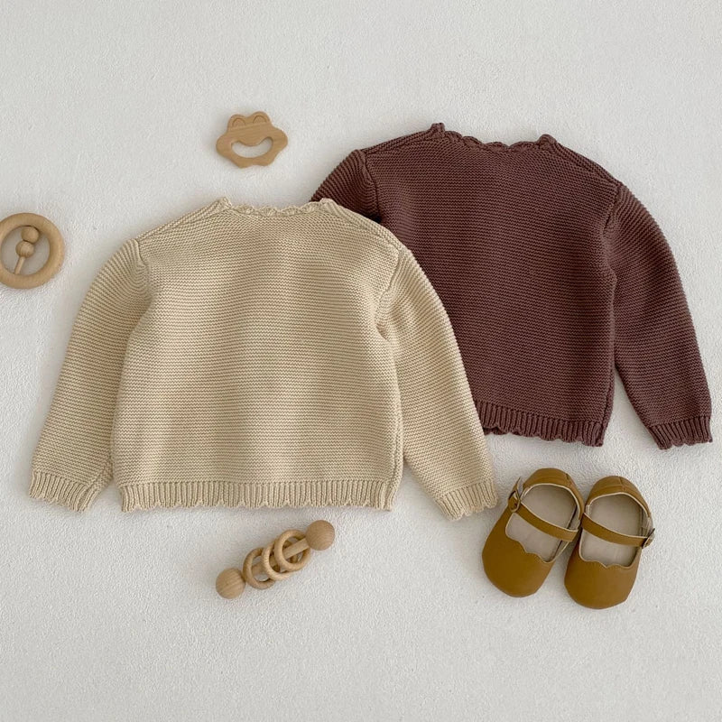 Chaquetita de algodón para bebé - Un barquito