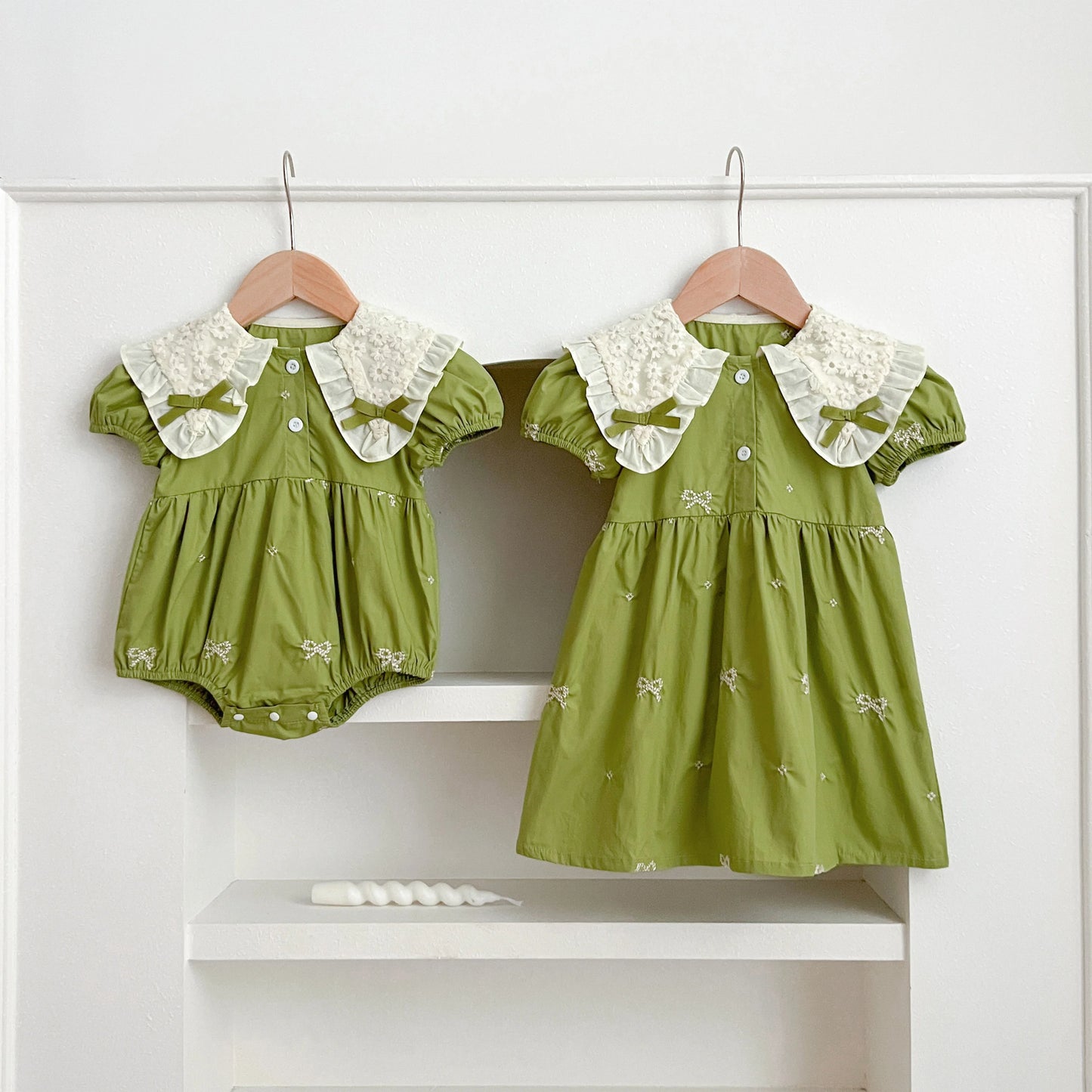 Vestido y Pelele lazos - Un barquito