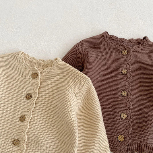 Chaquetita de algodón para bebé - Un barquito