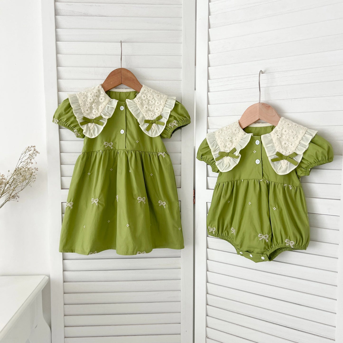 Vestido y Pelele lazos - Un barquito