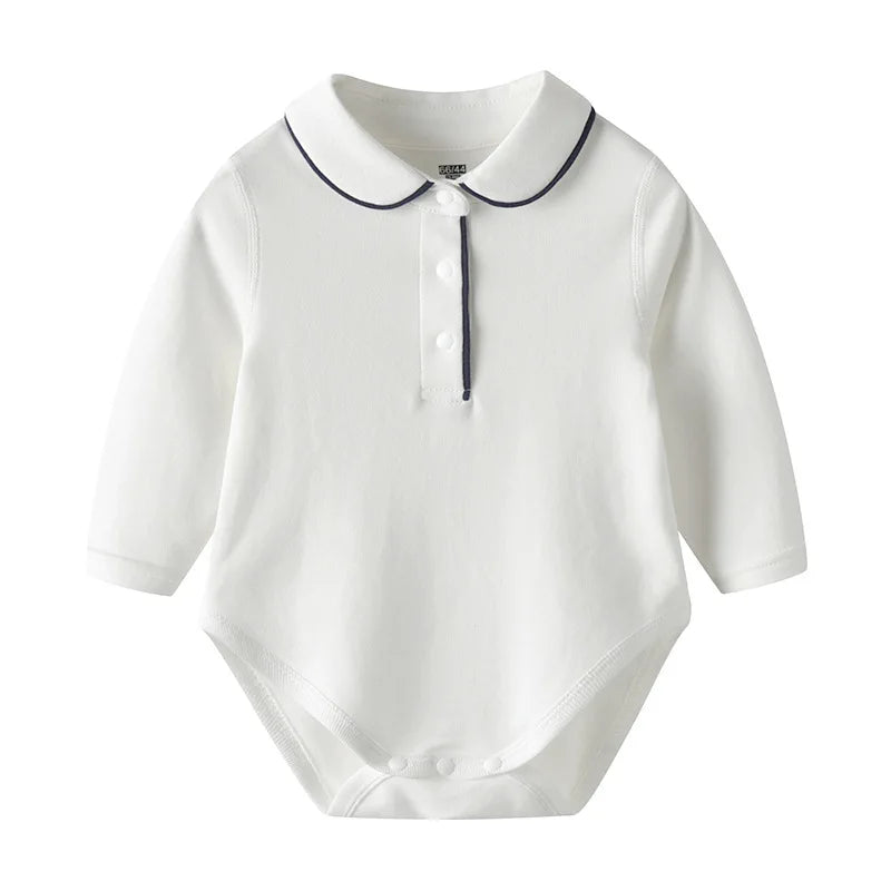Body de algodón para bebé con detalle en el cuello - Un barquito