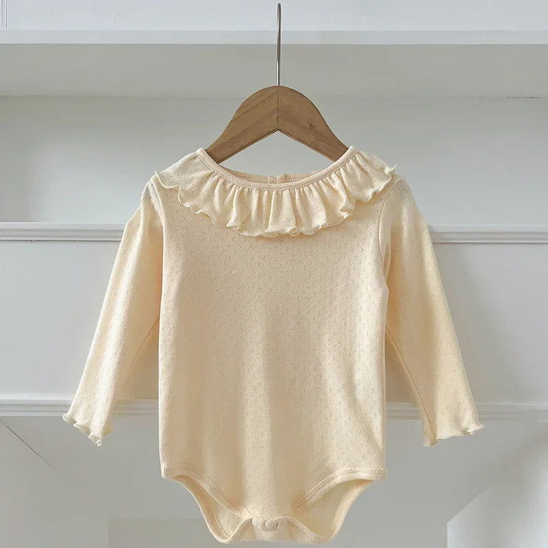 Body manga larga y diseño liso y cuellos - Un barquito