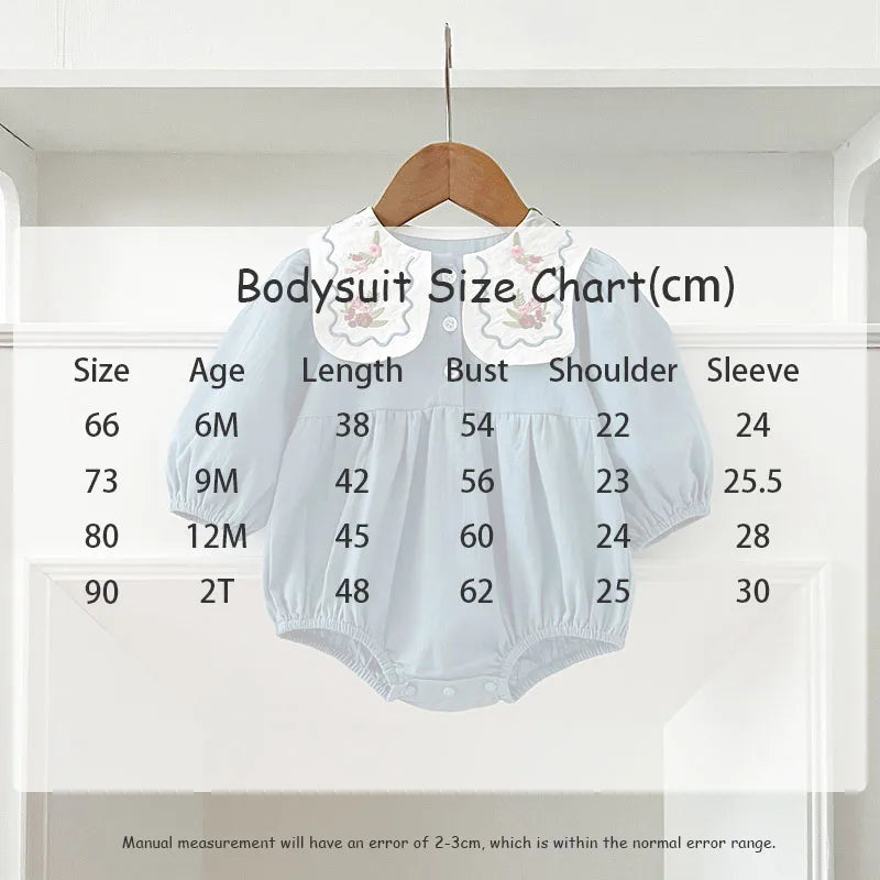 Body de flores de manga larga - Un barquito