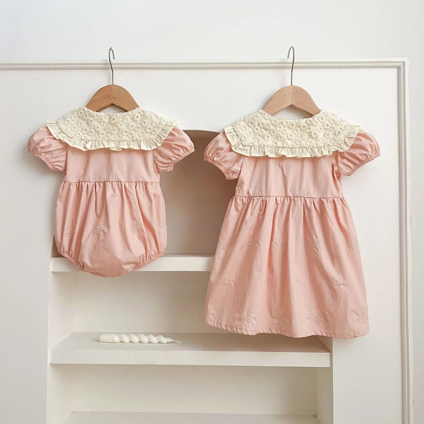 Vestido y Pelele lazos - Un barquito