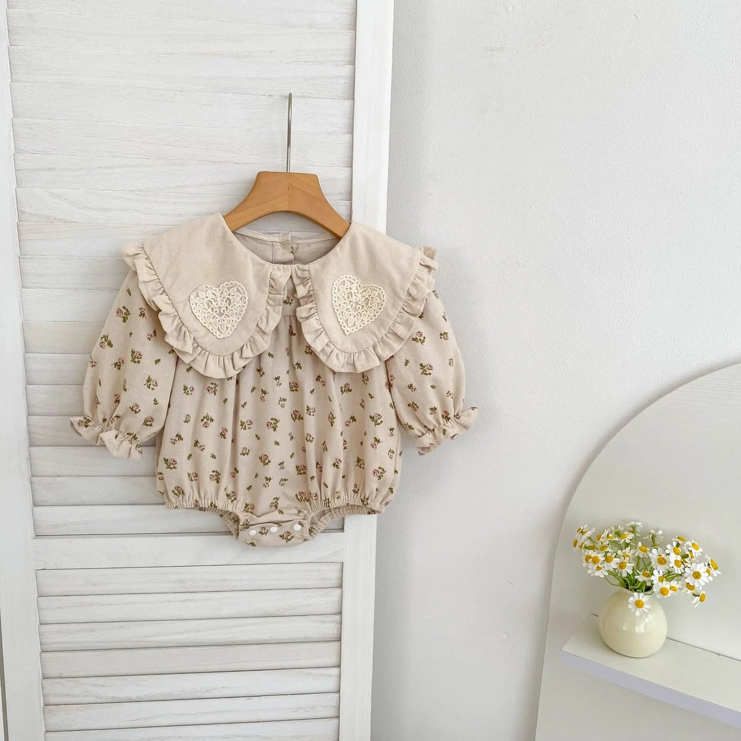 Vestido y pelele bordado con lazo - Un barquito