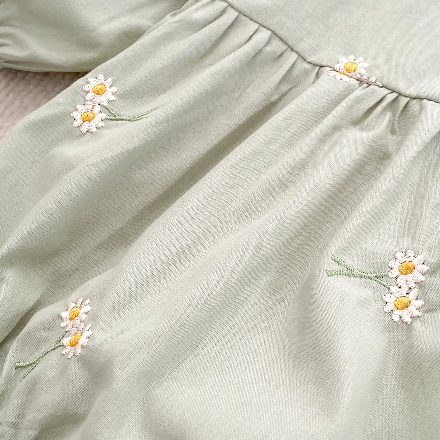 Vestido y Pelele Floral - Un barquito