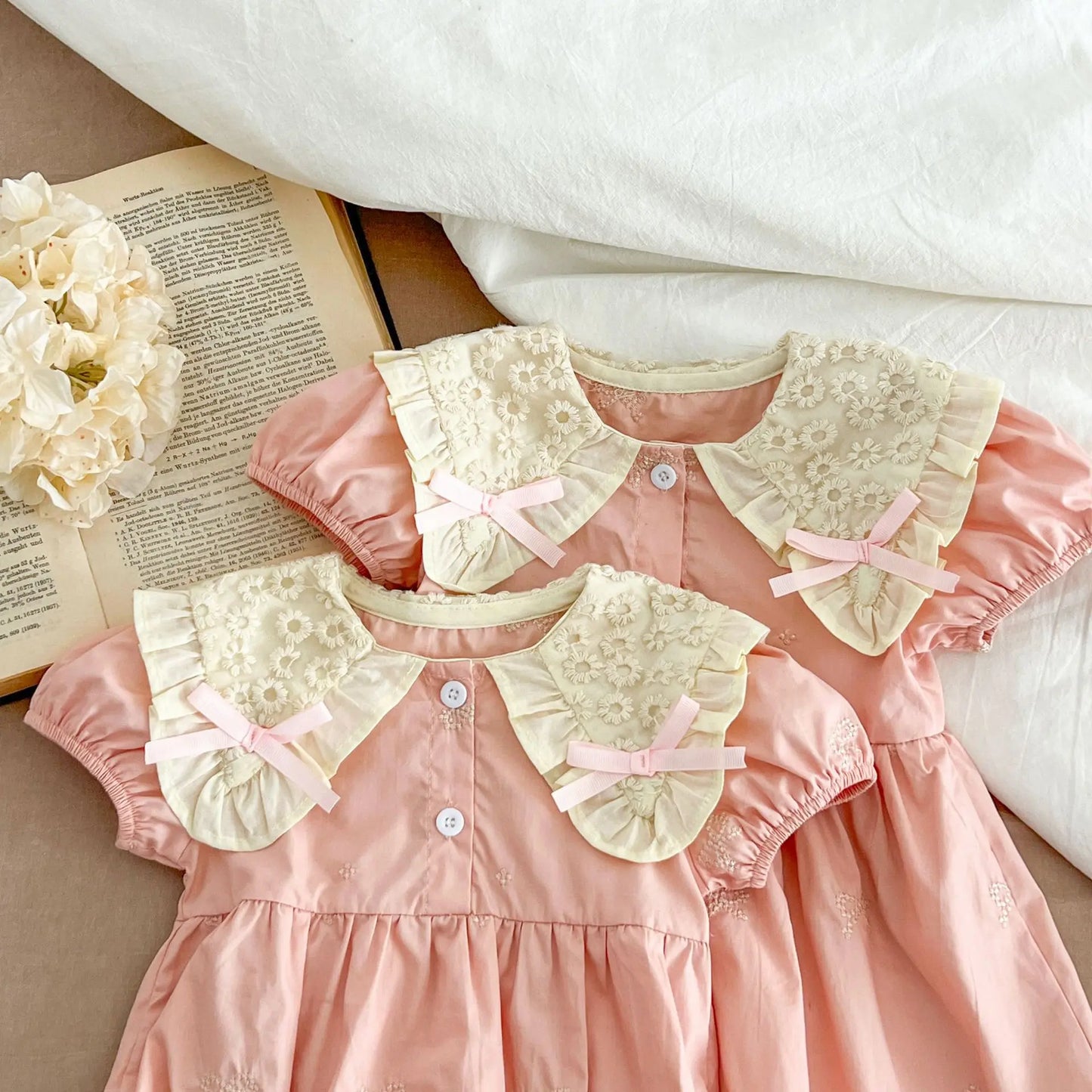 Vestido y Pelele lazos - Un barquito