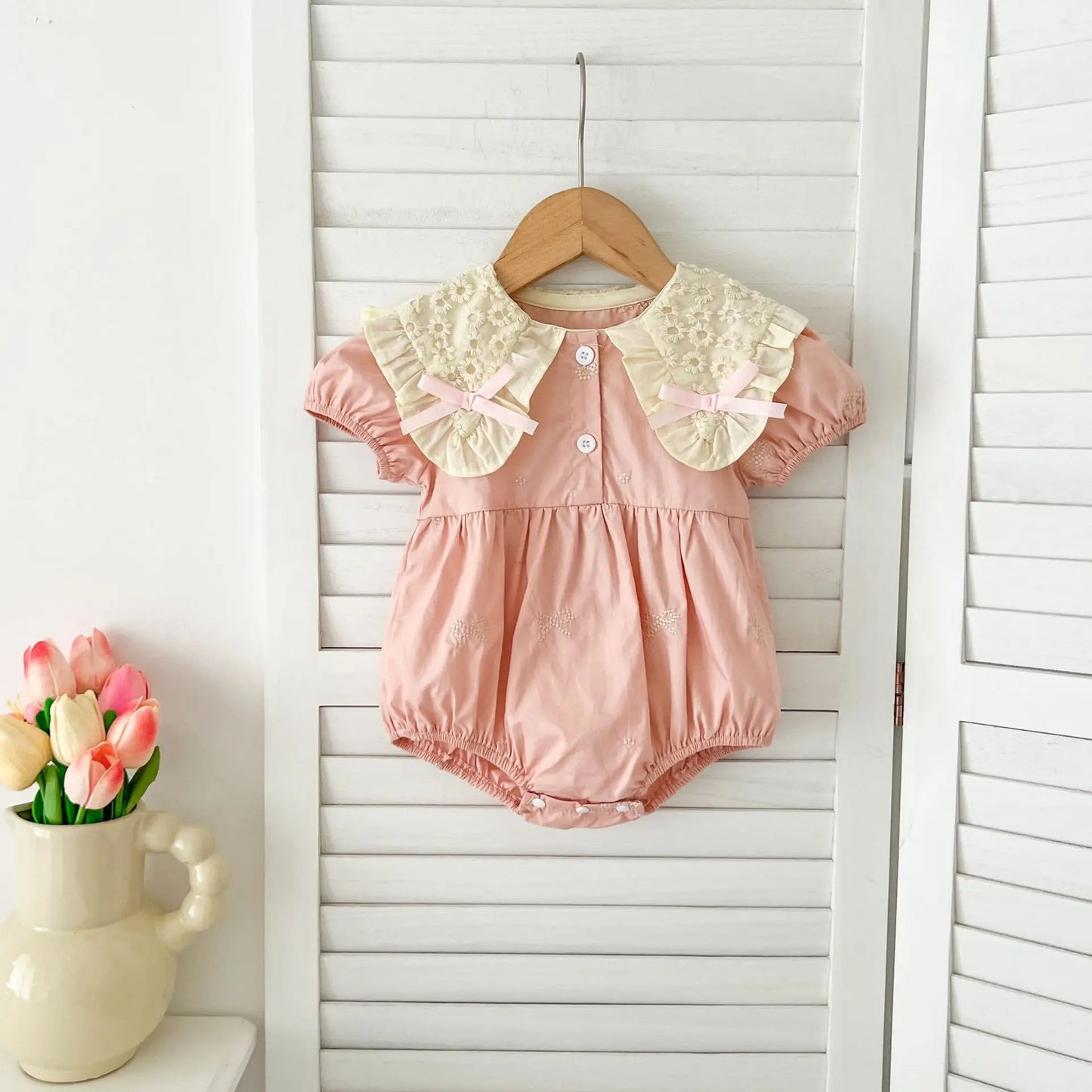 Vestido y Pelele lazos - Un barquito