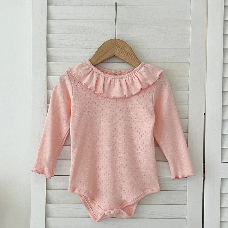 Body manga larga y diseño liso y cuellos - Un barquito
