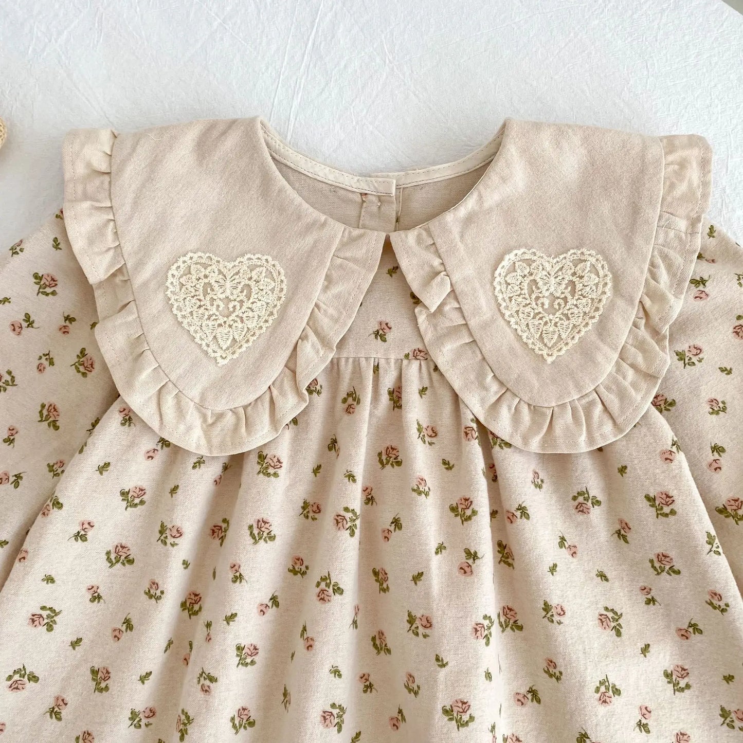 Vestido y pelele bordado con lazo - Un barquito