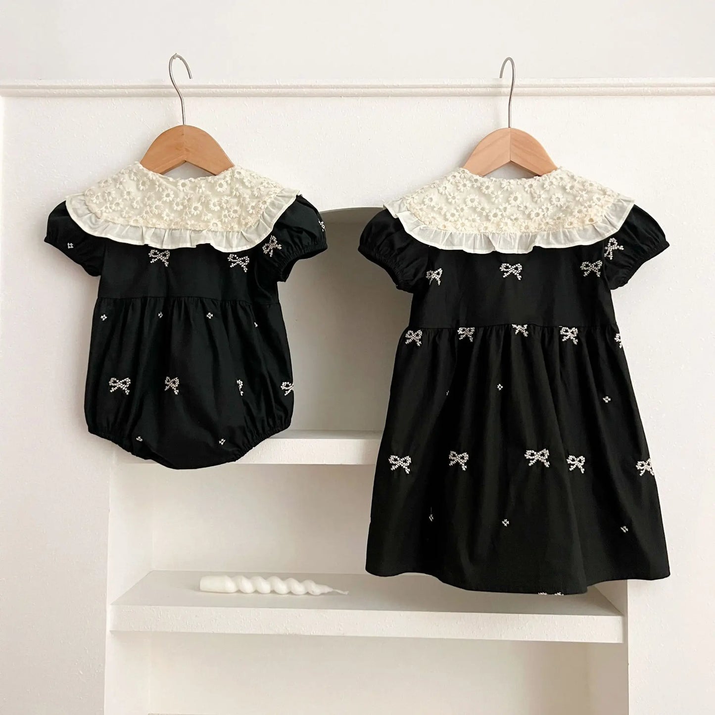 Vestido y Pelele lazos - Un barquito