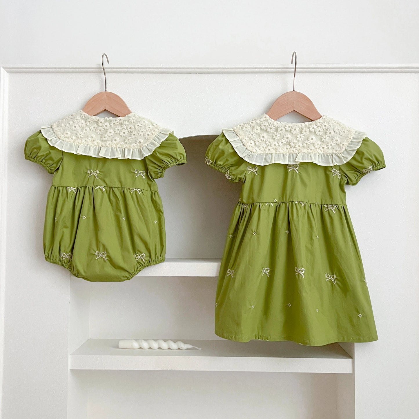 Vestido y Pelele lazos - Un barquito